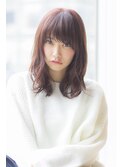 <Ramie寺尾拓巳>大人女子のアンニュイカール×ピンクアッシュ
