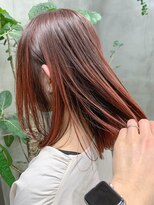 テトヘアー(teto hair) オレンジベージュ、オレンジブラウン、暖色カラー