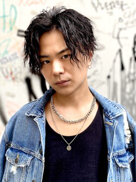 ゴート(G.O.A.T) スパイラルパーマ×前下がり