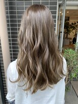 ヘアー ルーム ルル(HAIR ROOM LULU) オリーブカラー