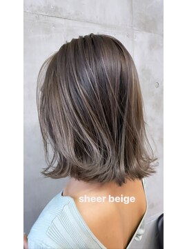 ソルトウォーター(SALT WATER) ハイライトグレージュカラー