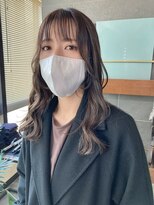 イロプラスソイ(iro + soi)&nbsp;▲ミルクティーグレージュ×シースルーバング▲