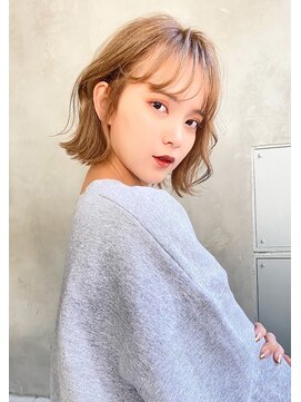 エイミー(Aimee) Aimee 町田　簡単スタイリング×オリーブベージュ