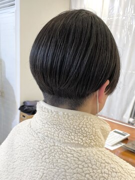 モリオ フロム ロンドン 大宮2号店(morio from London) 【morio大宮2号／米村】刈り上げハンサムショート