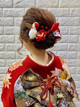 エイムコーゾー美容室(AiM KOZO) 成人式ヘアセット