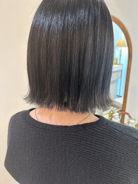 アンド ラ ブランシュ(&.La Blanche) ショコラアッシュ/ヘルシースタイル/縮毛矯正/ストレート/大宮