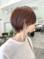 ビューエヒメ(VIEW EHIME)&nbsp;大人ラフウェーブ20代30代40代ボブブラウンスウィングショート