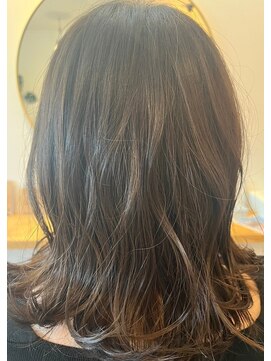 イルミチーノ(il micino) アメジスト+グレージュ