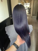 アイ(_i)&nbsp;#ブルーラベンダー#髪質改善カラー