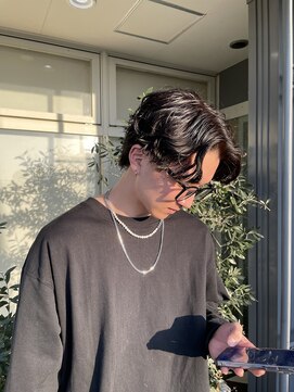 ヘアメイク アース 秋田仁井田店(HAIR & MAKE EARTH) メンズパーマ