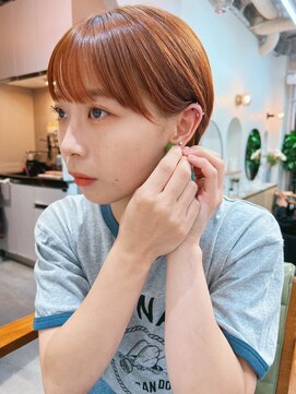 シビバイレボ(CIBI by revo) 地毛風カラー/ナチュラルレイヤーカット/ショートボブ[船橋]