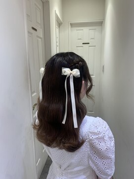 コル(CoL) 編み込みハーフツイン!