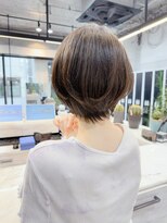 ファンナギンザ(FaNNa ginza) ブリーチなし/透明感/グレージュ/大人ボブ/ショートヘア/小顔