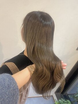 トワ(toi) ミルクティーベージュ/ブリーチなしダブルカラー/横浜/横浜駅