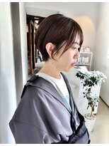 フォルムヘアデザイン 桐生店(FORME hair design)&nbsp;【aica】耳かけくびれショートヘア