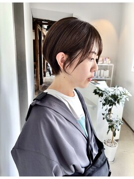 フォルムヘアデザイン 桐生店(FORME hair design) 【aica】耳かけくびれショートヘア