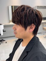 ネイロ 北千住(NeiRo)&nbsp;メンズマッシュ刈り上げ波巻きツイストスパイラルパーマ北千住