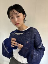 イル(ill)&nbsp;黒髪 ショート シースルー ウルフ 大須