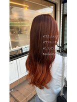 フレイムス 浦和美園駅東口(Frames)&nbsp;【KEISUKE】　アプリコットオレンジ　×　グラデーションカラー