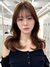 【ご新規様人気No.1】カット+透明感カラー+トリートメント【幡ヶ谷/韓国】