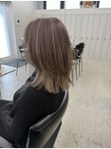ハイライトバレイヤージュダブルカラーケアブリーチ30代40代50代