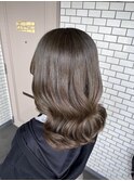 ダウンスタイル コテ巻き 巻きおろし デートヘア ライブヘア