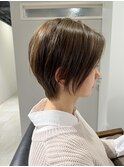 簡単スタイリングショートヘア