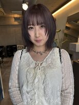 ナループロアボタン(Nalu pu loa BOTAN)&nbsp;レイヤーカット/ボブレイヤー/ラベンダーカラー