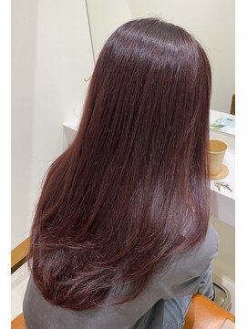 ネウィ/ジャム 三宮(newi/JAM) 艶感カラー/チェリーレッド