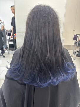 アライブ ハラジュク(ALIVE harajuku) 【ALIVE 夕貴】ブルーグラデーションカラー