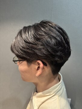 ライム(RHYME) ナチュラルリバースパーマ/10代/20代/メンズカット/眉カット