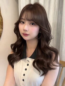 ユニ 表参道(uni) 10代20代30代/韓国風くびれレイヤーカット/ヨシンモリエギョモリ