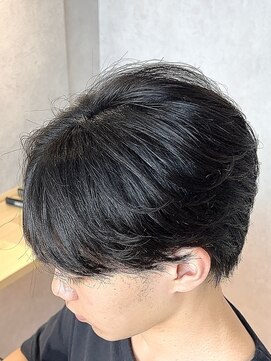 エデアンルクラ 下通(EDEAN Leclat) 熊本メンズヘア　シースルーマッシュ　ナチュラル