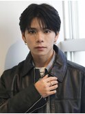 コンマショート　ツーブロック リバースセンターパートＳ
