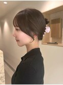 【表参道】ブリーチなしカラー×肌映えミディアム