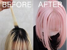 【髪質・ダメージ診断】触れて、見て、診断する。カラーのプロによる髪質チェック。