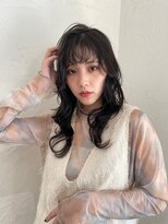 ケンジ 平塚ラスカ店(KENJE)&nbsp;レイヤー/レイヤーカット/ウルフ/ウルフカット/顔周りカット