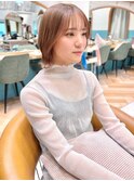 ショートボブ/レイヤーカット/20代30代40代50代/顔周りカット