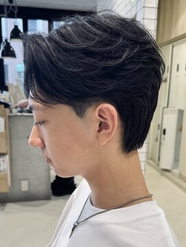 ハイプ メン 藤沢(HYPE MAN) フェザーパーマニュアンスパーマ毛流れパーマメンズパーマ
