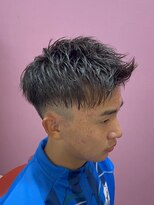 とこtoco ツーブロック束感短髪