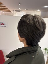 アズールサン 草加西口店(azule-sun) ダブルカラー,グレー,白髪ぼかし,ショート【草加】