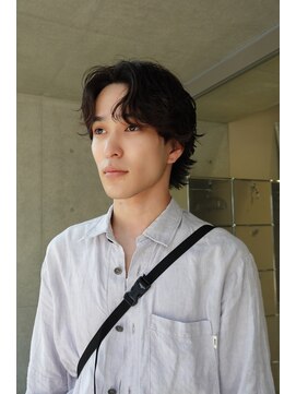 フィルムス 大阪本町(FILMS) メンズミディアムのニュアンスパーマ◎