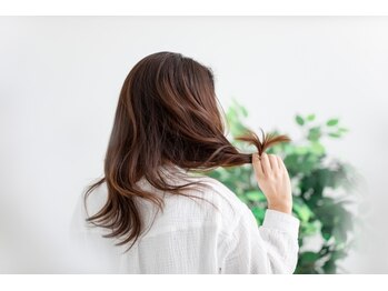 ヘナ ファクトリー 十条店の写真/ヘナなら縮毛矯正のように髪が細くなる事なく、クセ毛を自然に落ち着かせる事が出来ます！