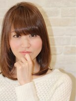 ヘアーラウンジ ハピル(Hair lounge Hapir) ハピル☆大人系やわらかミディ/アースカラー/20代30代40代