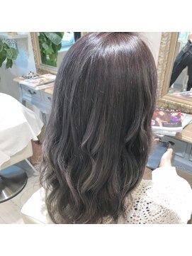 ラ ブランシュ 大宮(La Blanche) 【LaBlanche大宮】うる艶 oOモーブヘアー Oo 大野綾子