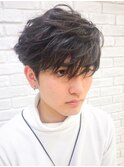 【QUATRO】パーマを活かしたスマートマッシュ