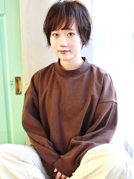 バース(BIRTH) 天神【BIRTH】フェミニンボブマニッシュショート斜めバング