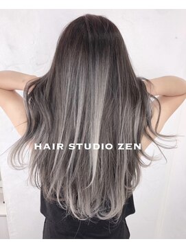 ヘアースタジオ ゼン(hair studio Zen) デザインバレイヤージュ