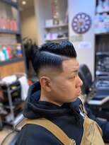 バーバー スタジオ ラフテル(Barber Studio RAFTEL)&nbsp;ハードパートスキンフェード