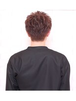 カミビト マヴィー(kamibito mavie)&nbsp;束間　短髪　マッシュ　センターパート　韓流　アップバング